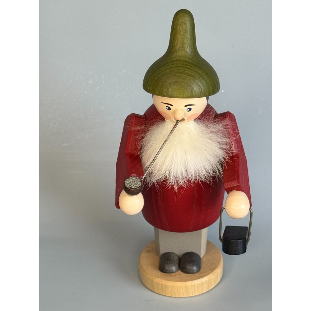 German Erzgebirge Ore Mountains Räuchermann Asian Smoker Lantern Pipe 6 3/4" - Picture 8 of 10